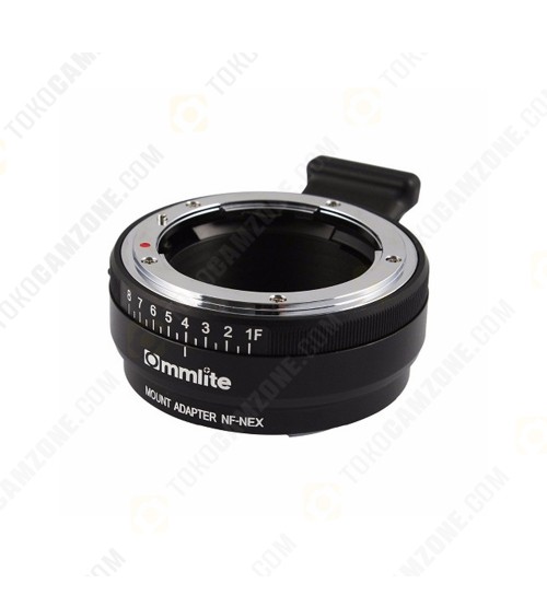 Commlite F Mount Lens to E-Mount Camera Adapter CM-NF-NEX